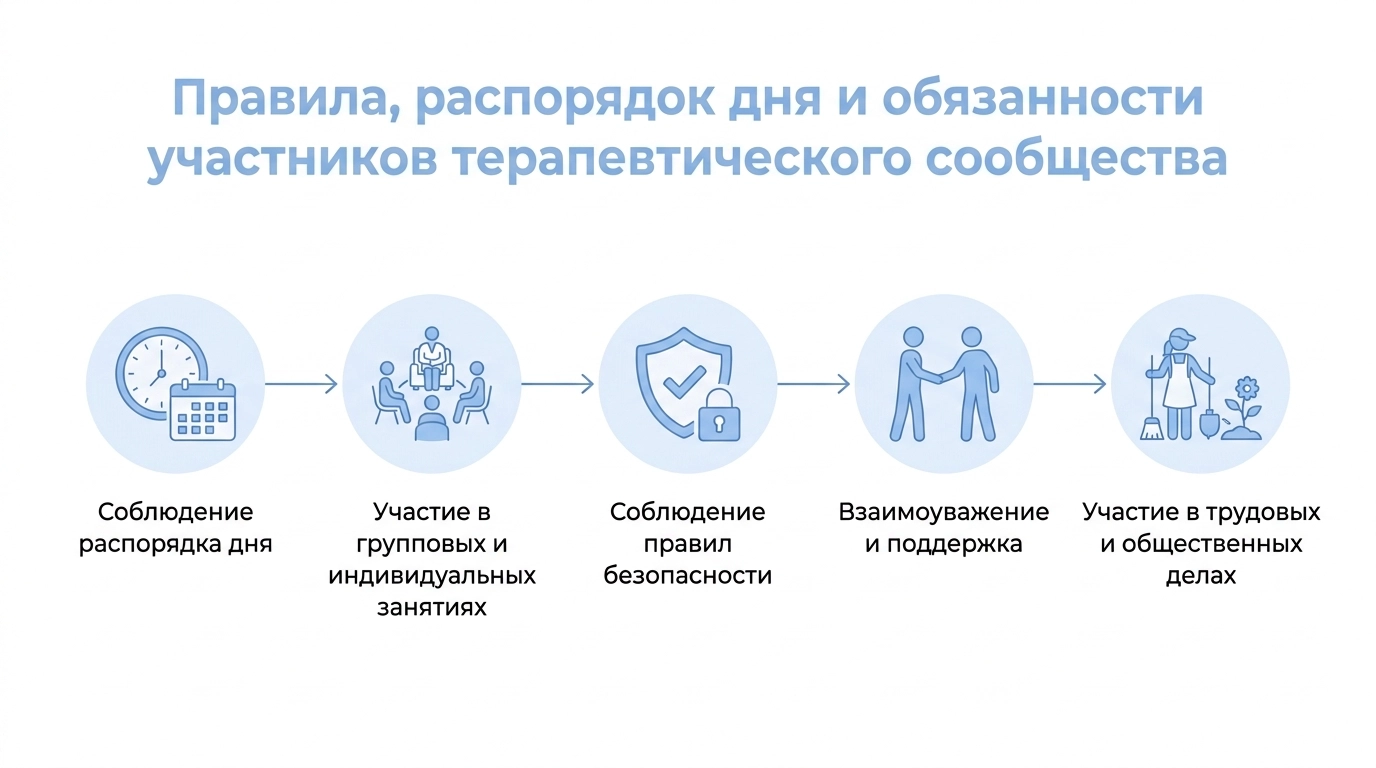 Правила терапевтического сообщества